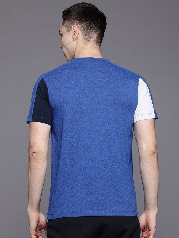 HRX by Hrithik Roshan Typography Colourblocked Lifestyle T-shirt