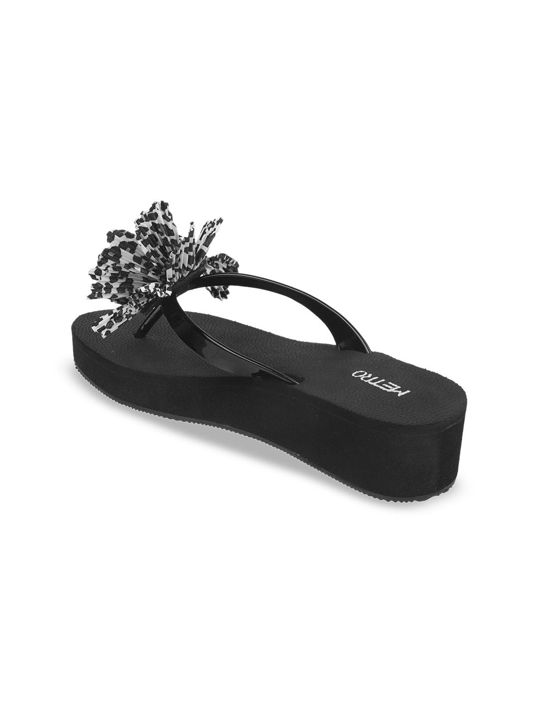Metro Women Embellished Open Toe Heels
