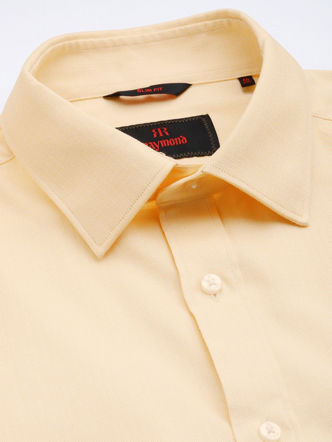 Raymond Men Slim Fit Pure Cotton Formal Shirt