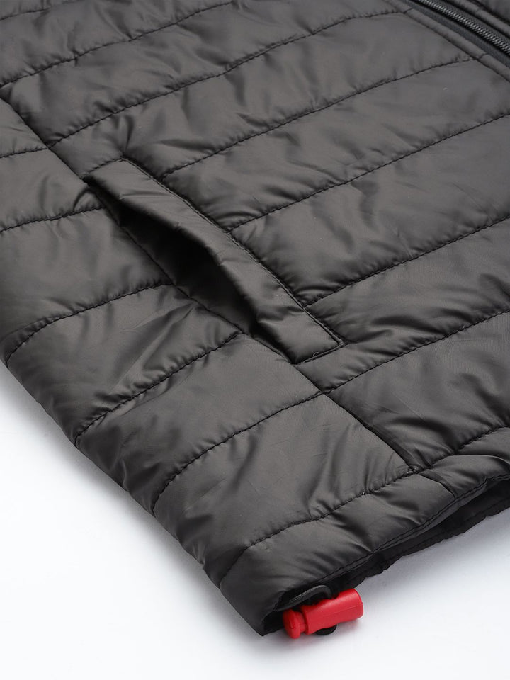 HRX oleh Hrithik Roshan Men Lelaki Hitam Padded
