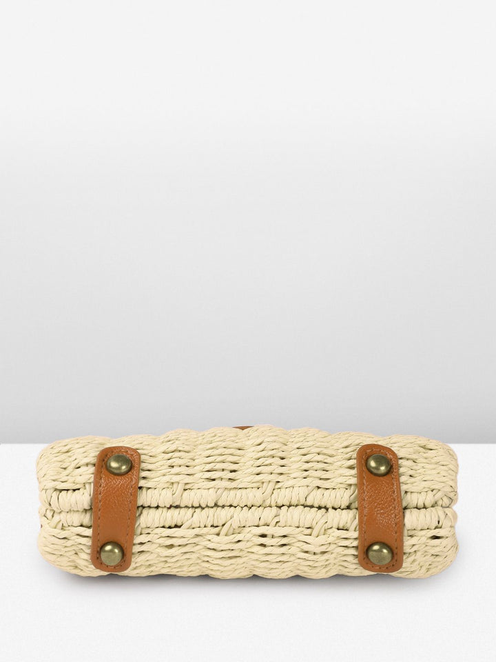 DressBerry Self Design Structured Sling Bag