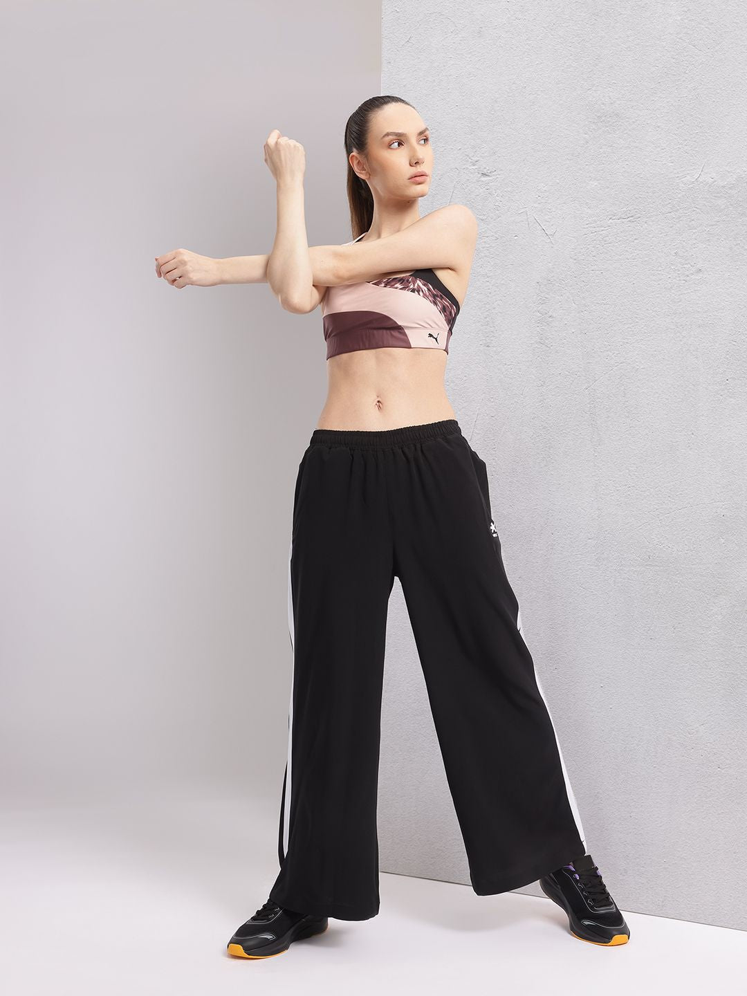 HRX by Hrithik Roshan Women Side Stripe Rapid-Dry Training Track Pants