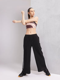 HRX by Hrithik Roshan Women Side Stripe Rapid-Dry Training Track Pants