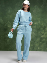 Tokyo Talkies Long Sleeves Relaxed Sweatshirt with Trouser
