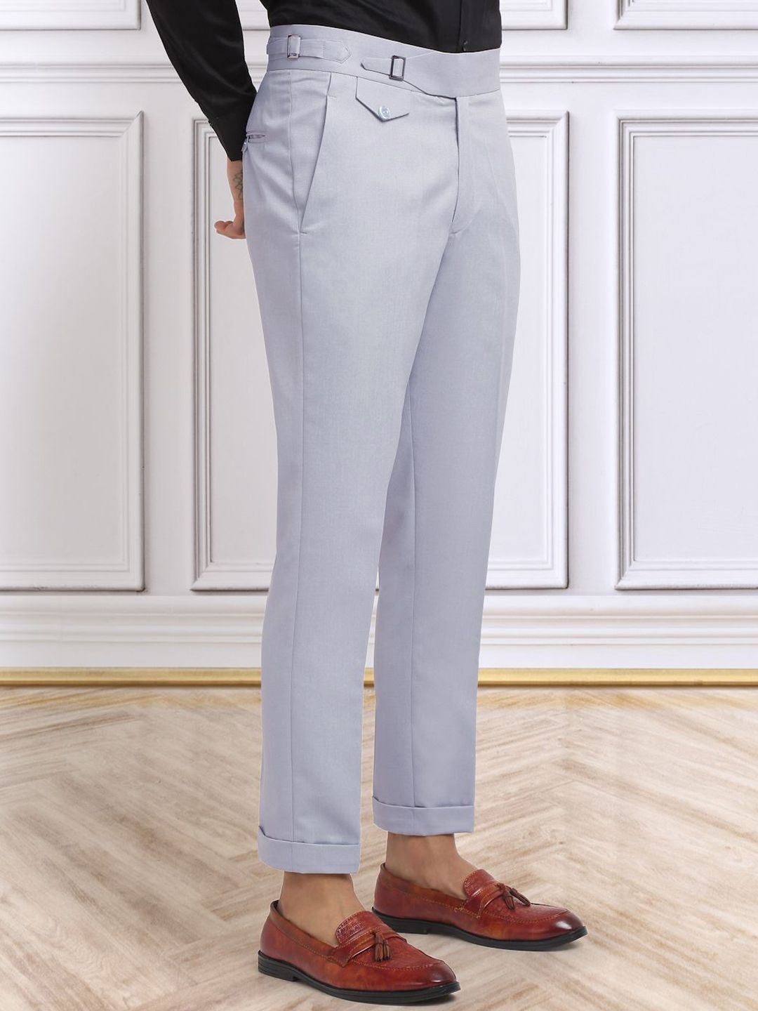 KLOTTHE Men Italian Gurkha Pants