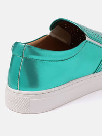 DressBerry Women Cut Work Slip-On Sneakers