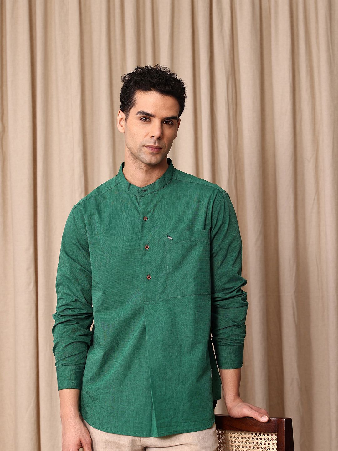 Mr Bowerbird Pure Cotton Casual Shirt