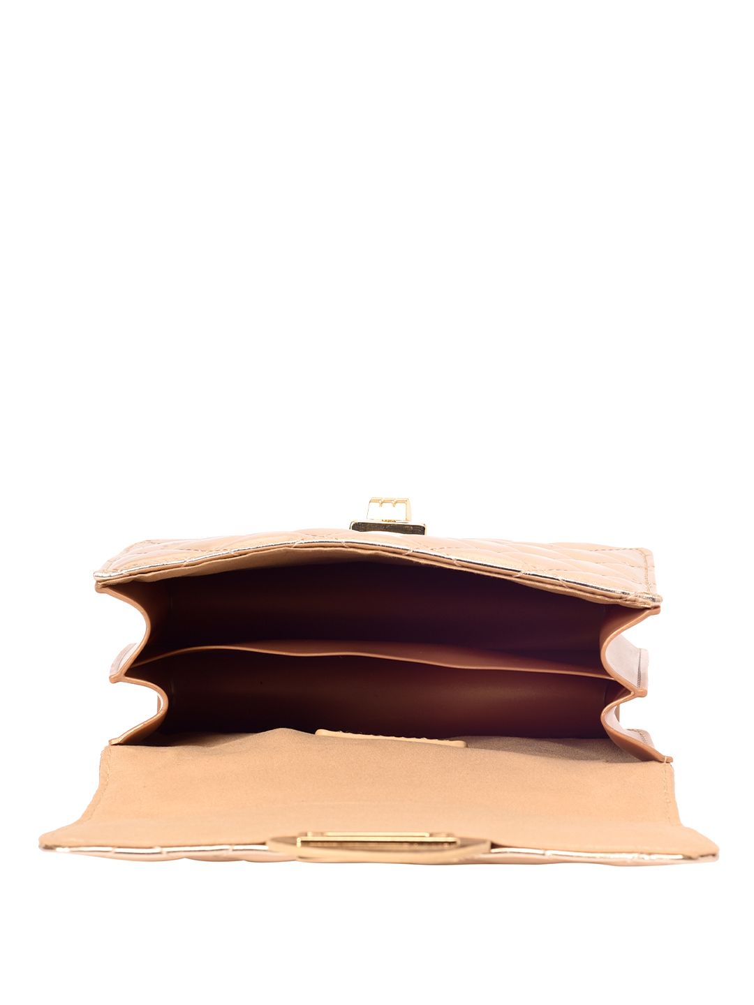 Lino Perros Quilted Structured Satchel Bag