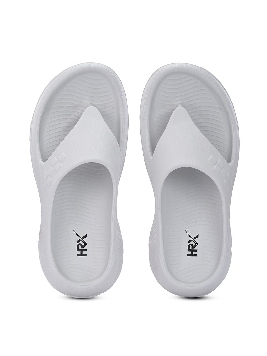 HRX by Hrithik Roshan Men Grey Thong Flip-Flops