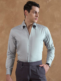 DENNISON Cooper Collar Solid Formal Shirt