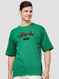 ADRO Men Typography Printed Applique T-shirt