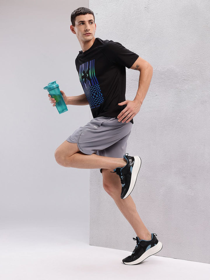 HRX by Hrithik Roshan Men Brand Logo Printed Rapid-Dry Running T-shirt
