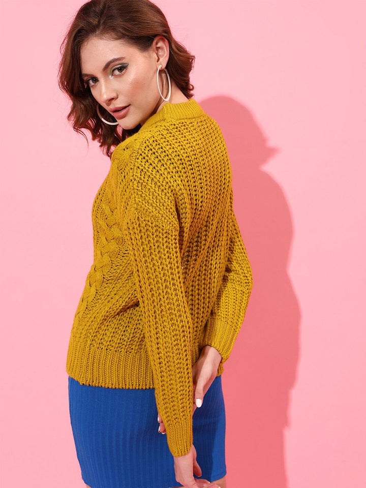 STREET 9 Women Mustard Pullover