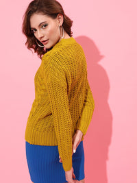 STREET 9 Women Mustard Pullover