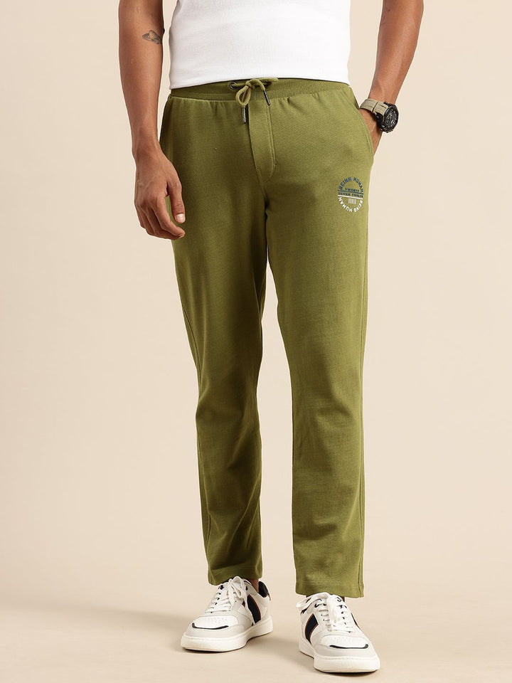 Being Human Men Pure Cotton Regular Track Pants