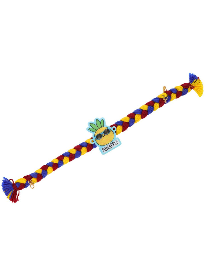 Voylla Kids Cheerful Pineapple Buddy Thread Rakhi