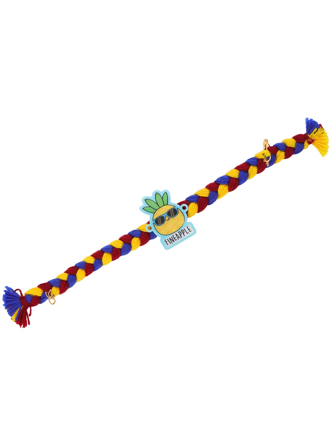 Voylla Kids Cheerful Pineapple Buddy Thread Rakhi