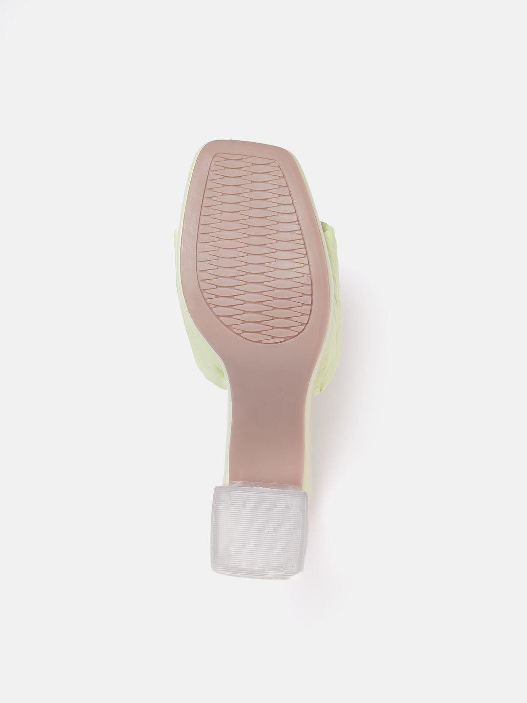 DressBerry Women Textured Straps Block Heels