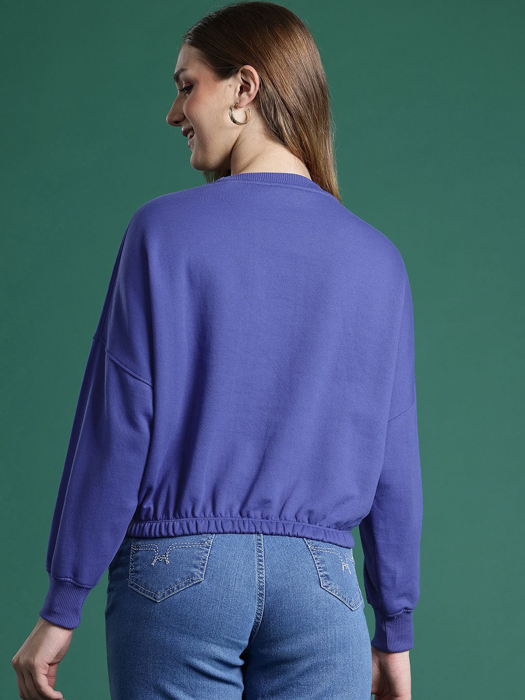 DressBerry Women Printed Sweatshirt