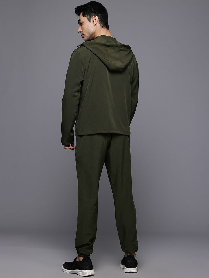 HRX by Hrithik Roshan Rapid-Dry Hooded Training Track suits