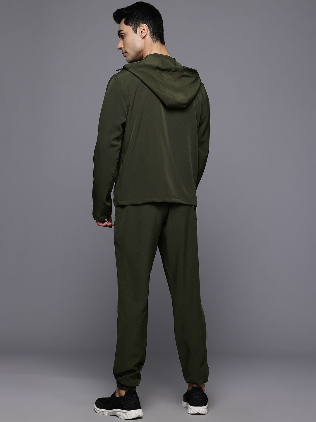 HRX by Hrithik Roshan Rapid-Dry Hooded Training Track suits