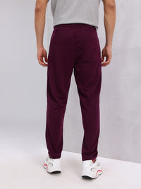 HRX by Hrithik Roshan Men Typography Printed Detail Mid-Rise Lifestyle Track Pants