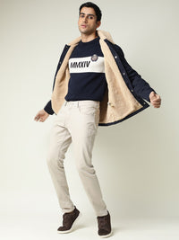 RARE RABBIT Men Since Slim Fit Typography Printed Sweatshirt