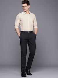 Raymond Slim Fit Striped Pure Cotton Formal Shirt