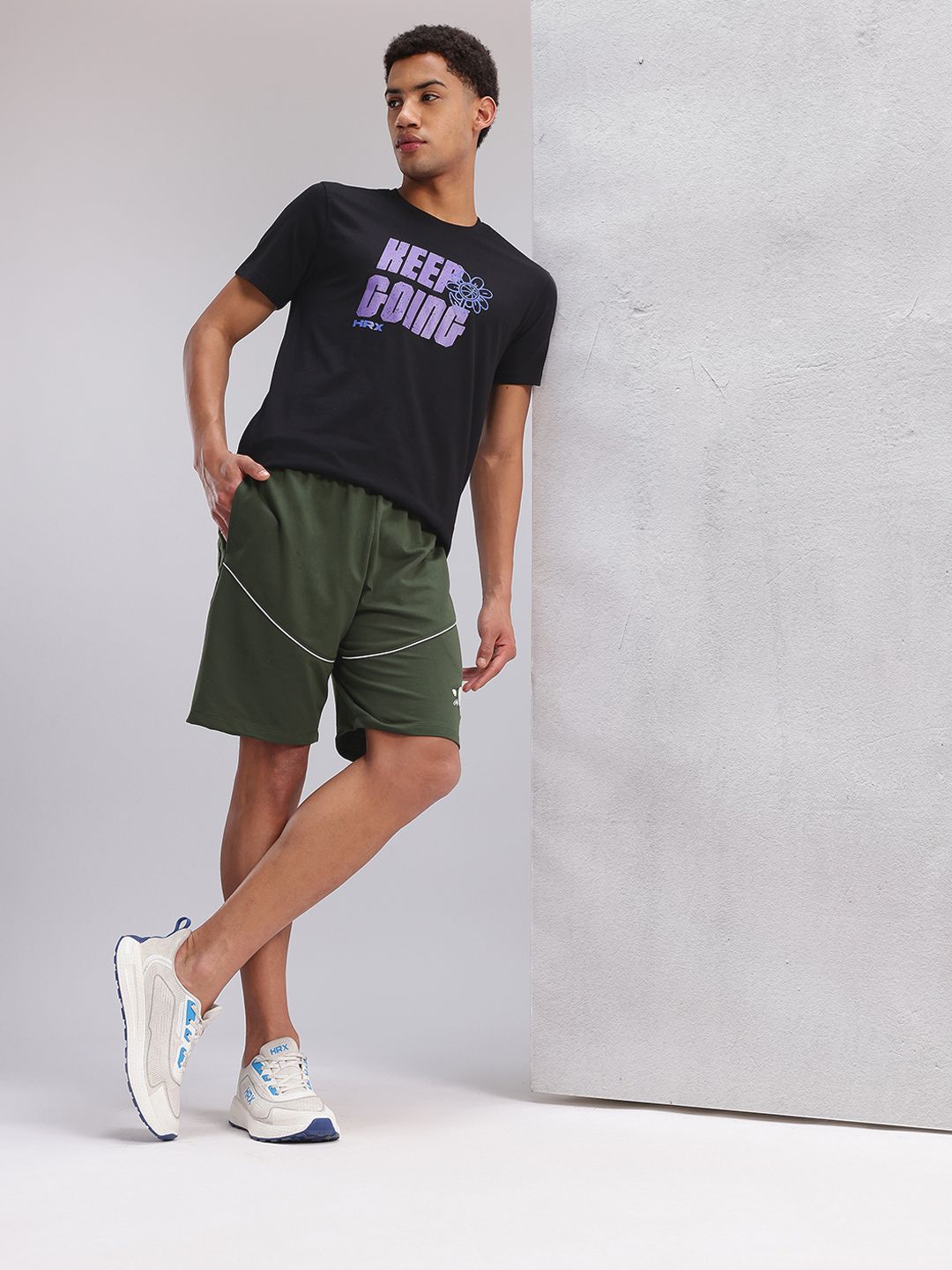 HRX by Hrithik Roshan Typography Print Lifestyle T-shirt