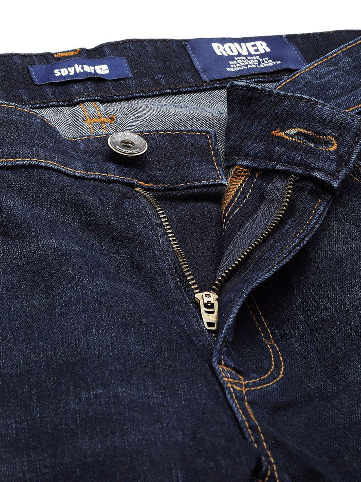SPYKAR Men Mid-Rise Light Fade Stretchable Jeans