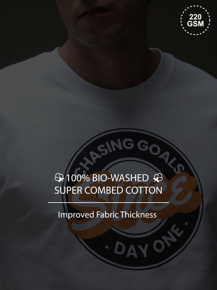 DILLINGER Men Typography Printed Round Neck Cotton T-shirt