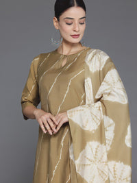 Libas Printed Regular Kurta with Palazzos & With Dupatta