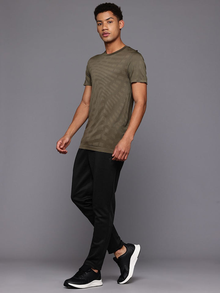 HRX by Hrithik Roshan Men Typography Print Regular Fit Rapid-Dry Running Track Pants