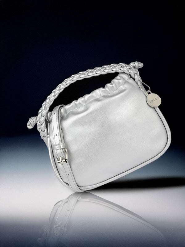 DressBerry Handheld Bag with Braided Handle