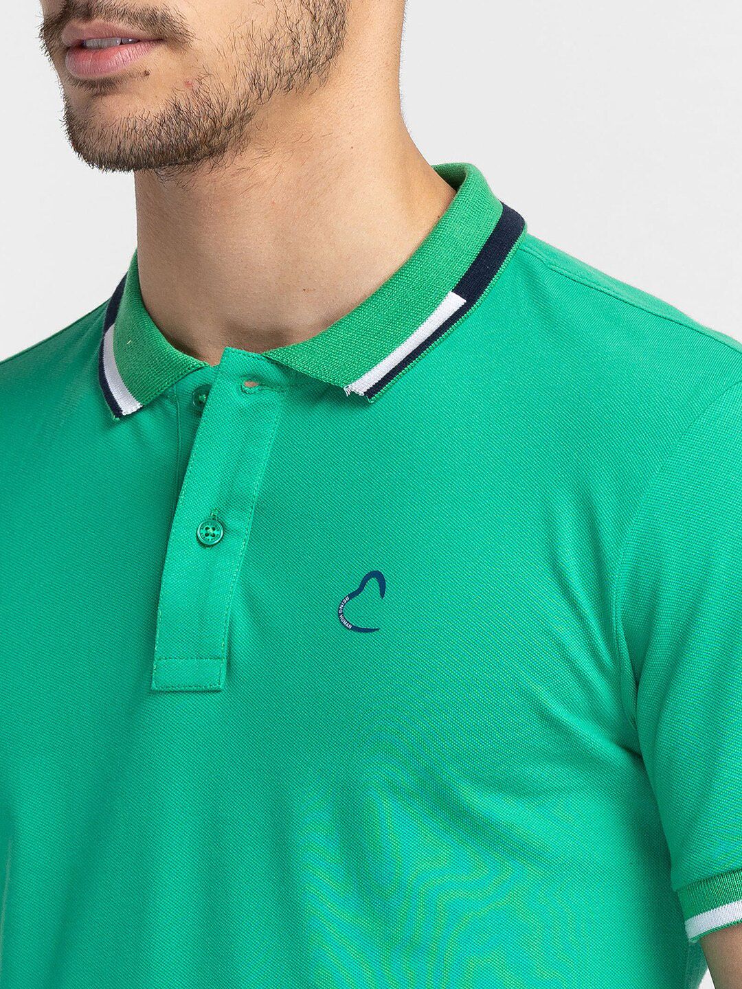 Being Human Polo Collar Regular Sleeves T-shirt