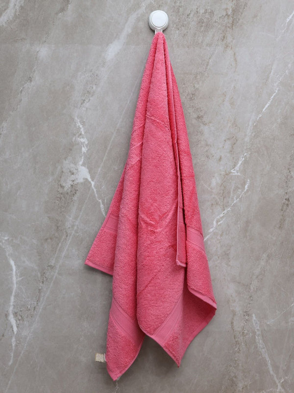 BOMBAY DYEING Rose Pure Cotton 550 GSM Bath Towel