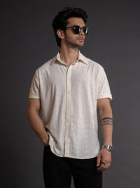Powerlook India Ethnic Motifs Spread Collar Casual Shirt