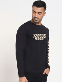 Bewakoof Men Typography Printed Round Neck Pure Cotton T-shirt