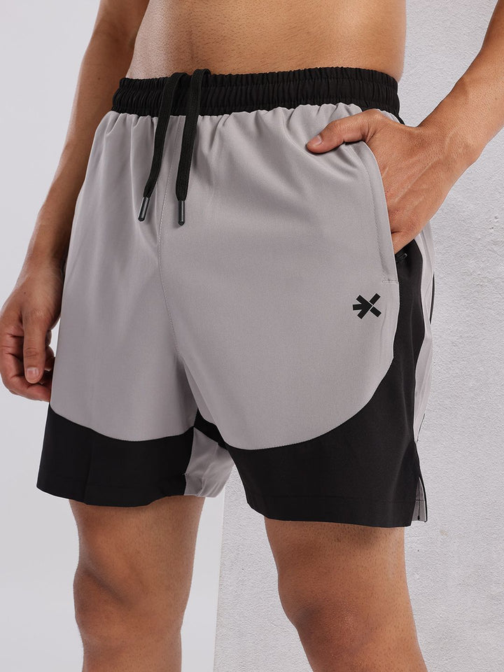 HRX by Hrithik Roshan Men Colourblocked Rapid-Dry Running Shorts