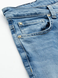 SPYKAR Men Blue Rover Regular Fit Mid Rise Light Fade Stretchable Jeans