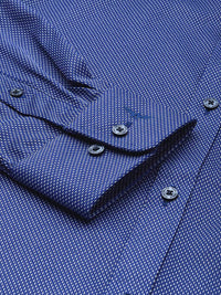 Park Avenue Self Design Slim Fit Textured Formal Shirt