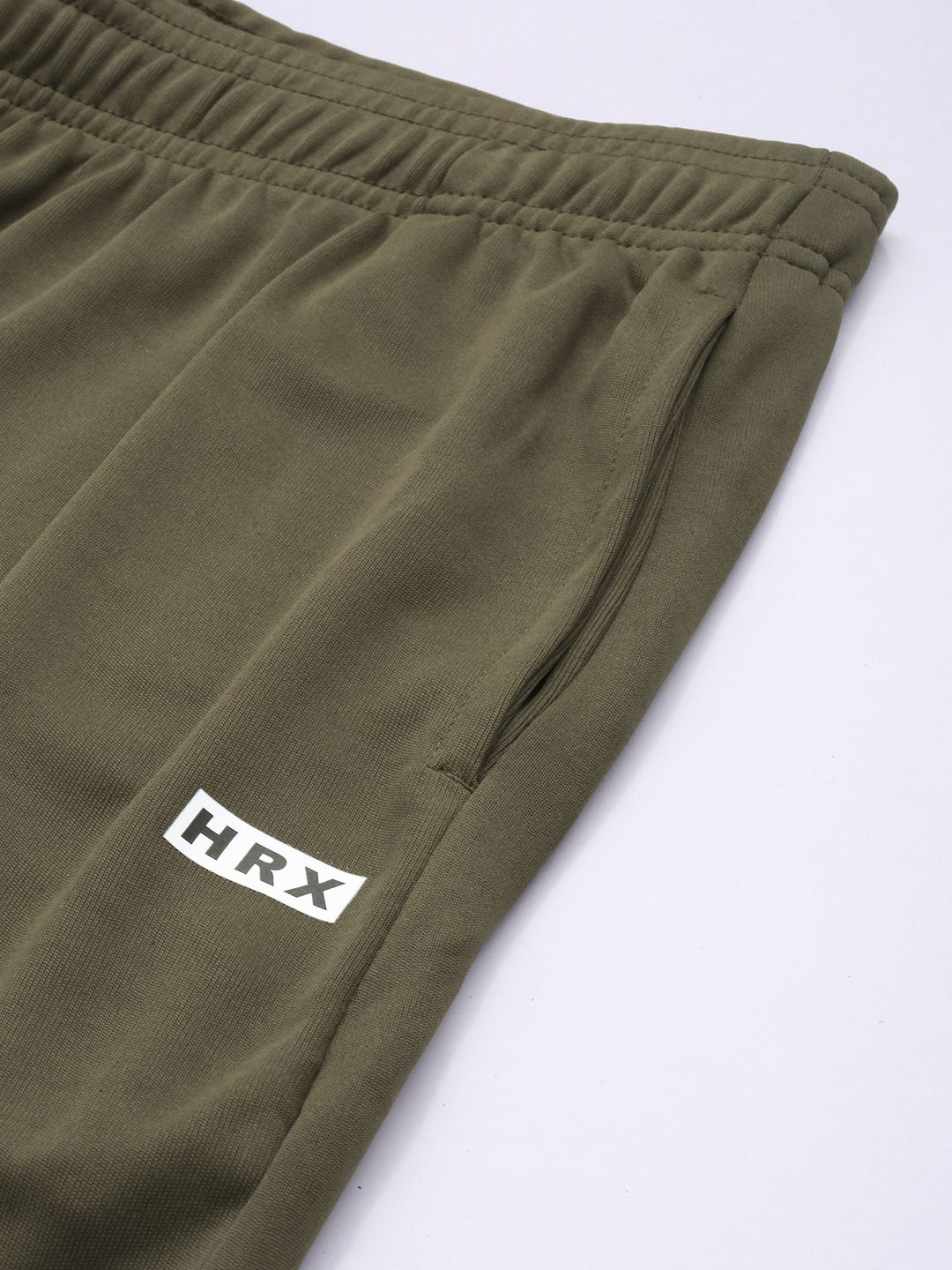 HRX by Hrithik Roshan Men Solid Mid-Rise Rapid-Dry Training Joggers