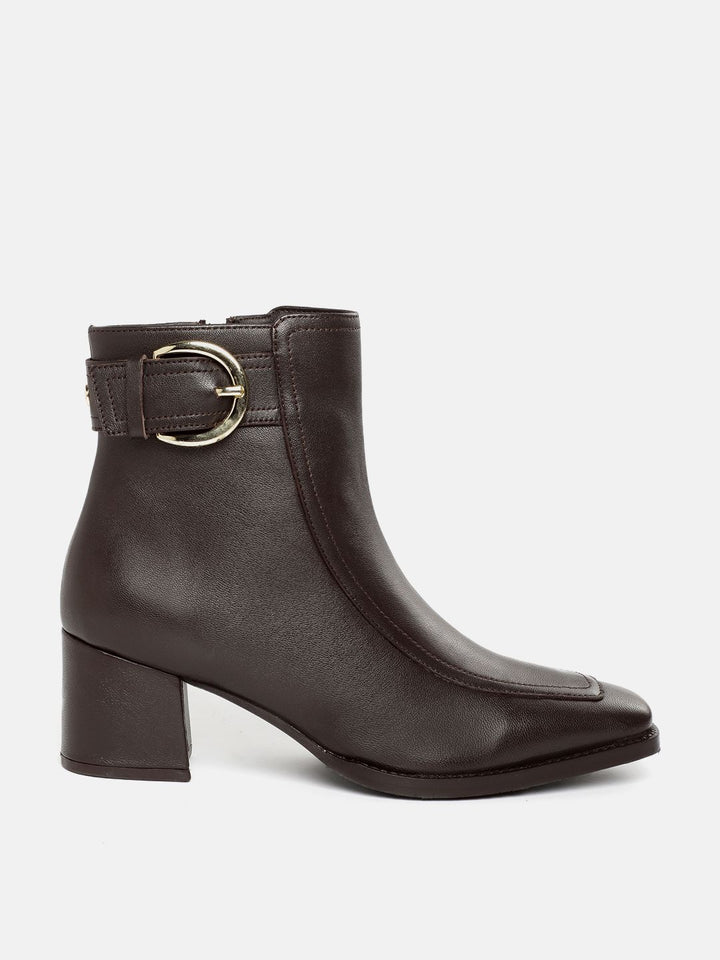 Lino Perros Women Mid-Top Block Heeled Regular Boots