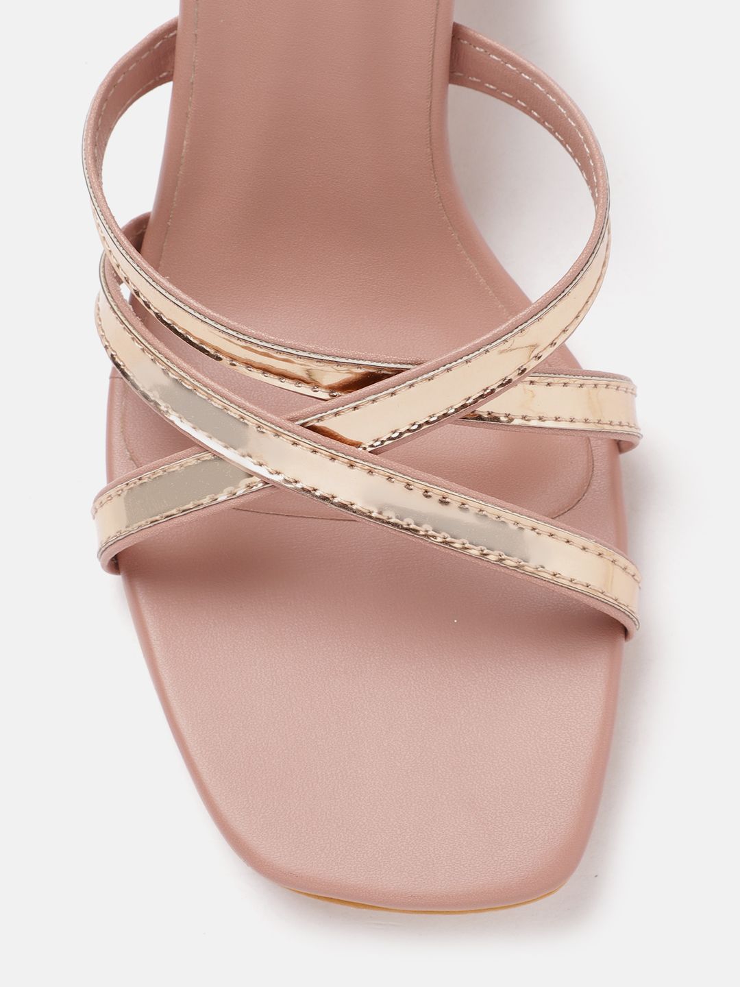 DressBerry Strappy Block Heels