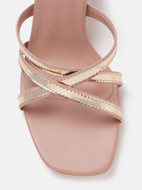 DressBerry Strappy Block Heels