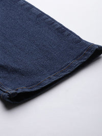 The Indian Garage Co Men Bootcut Light Fade Stretchable Jeans