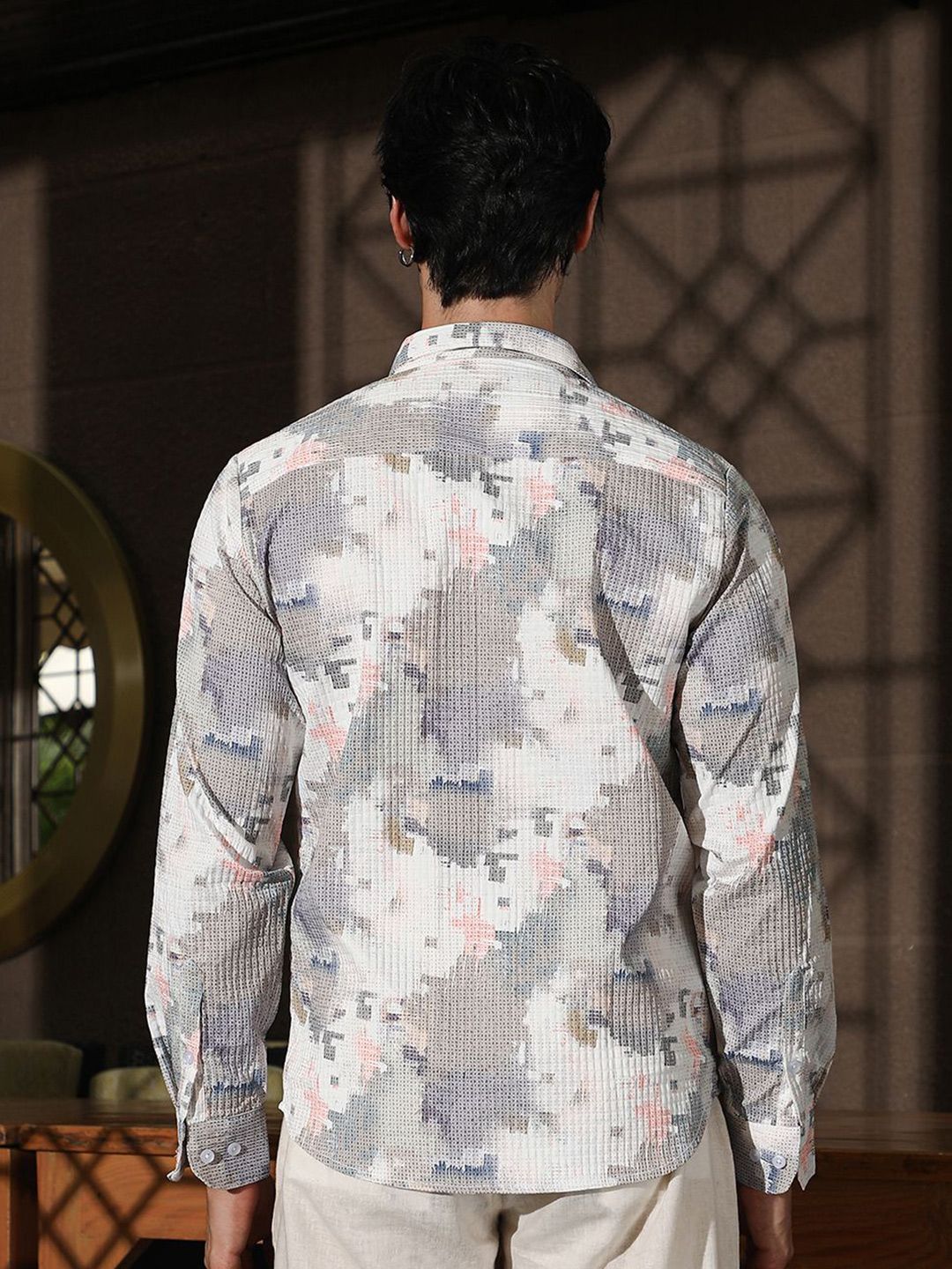 Campus Sutra Men Comfort Printed Casual Shirt