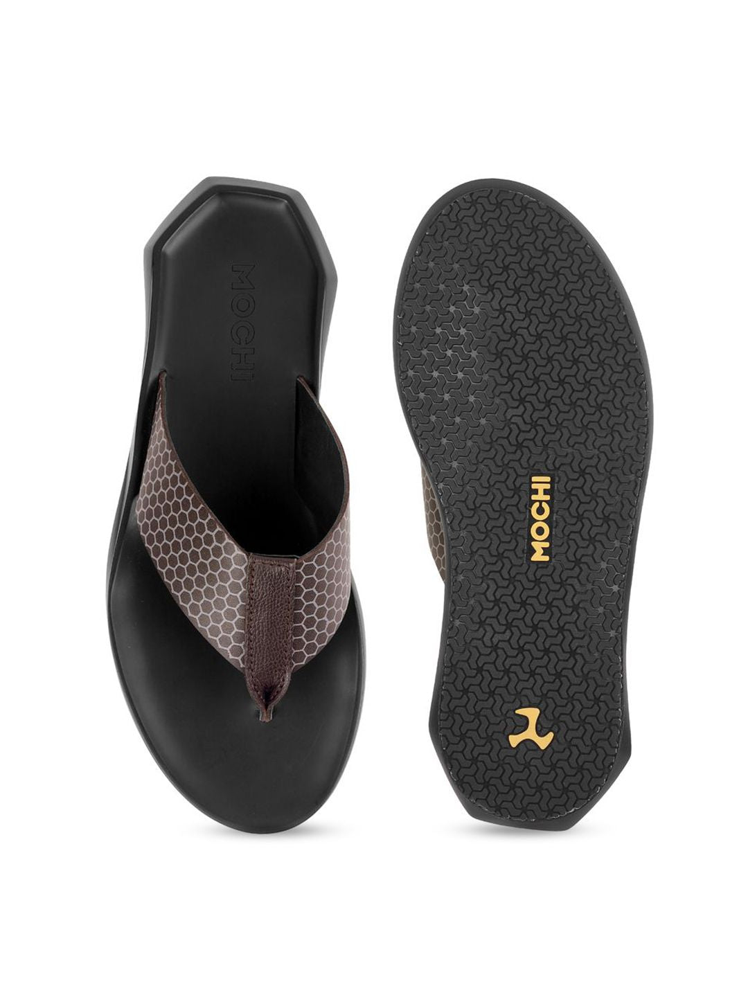 Mochi Men Leather Comfort Sandals