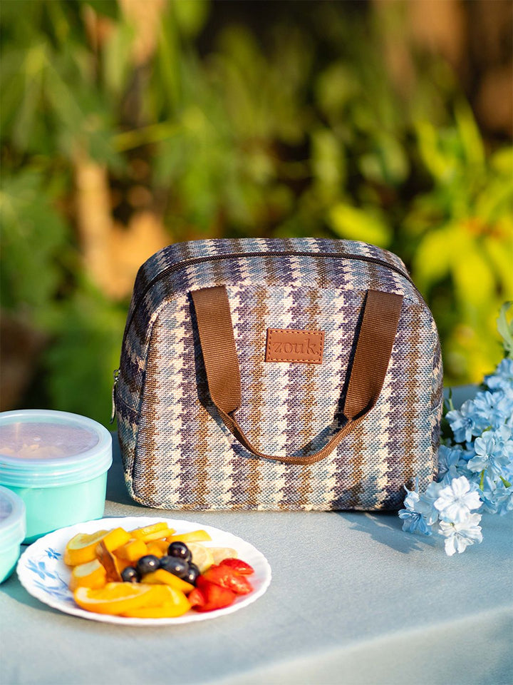 ZOUK Women Printed Insulated Lunch Bag