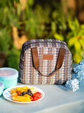 ZOUK Women Printed Insulated Lunch Bag